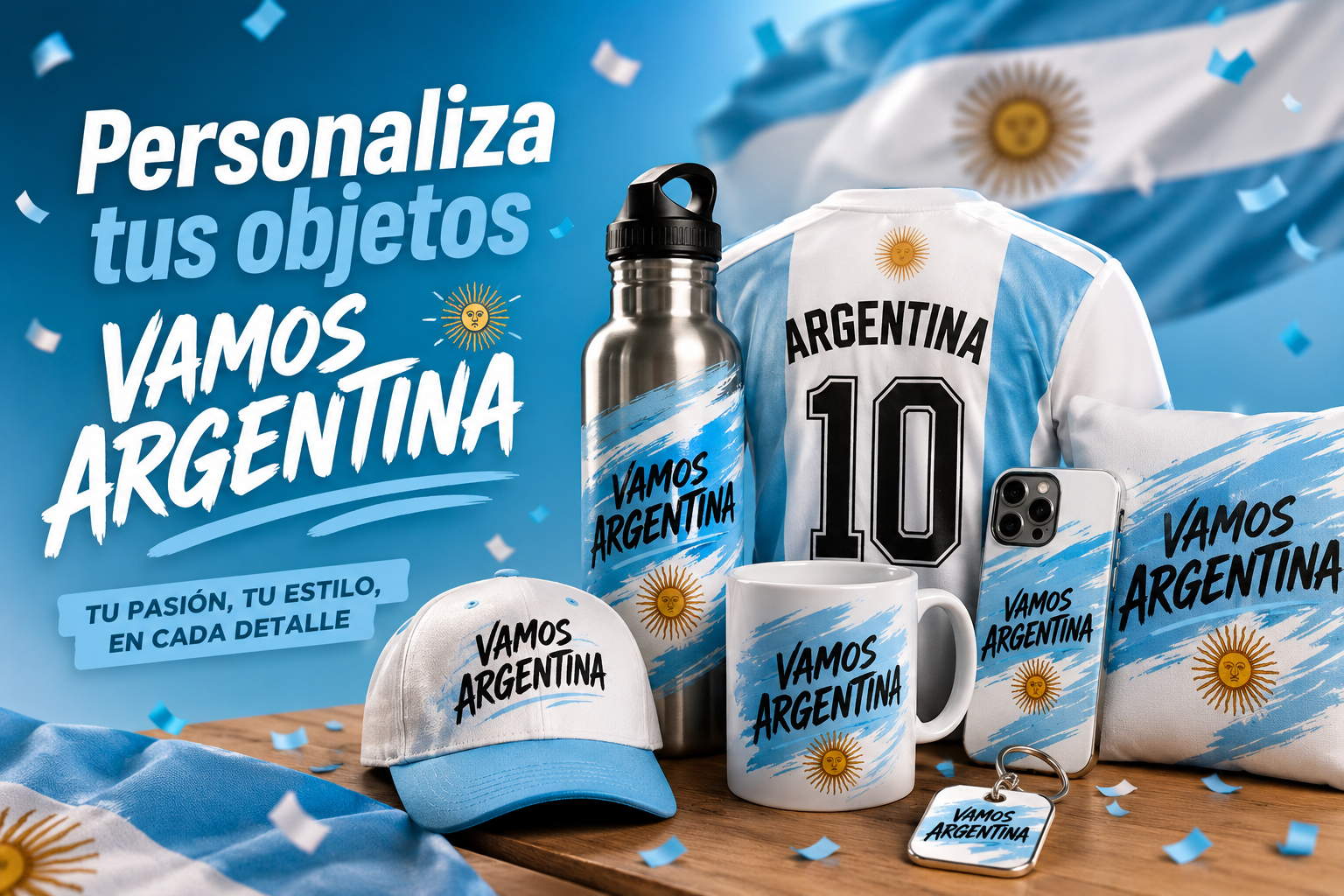 ¡Personalizá tu Mundial 2026 ahora!