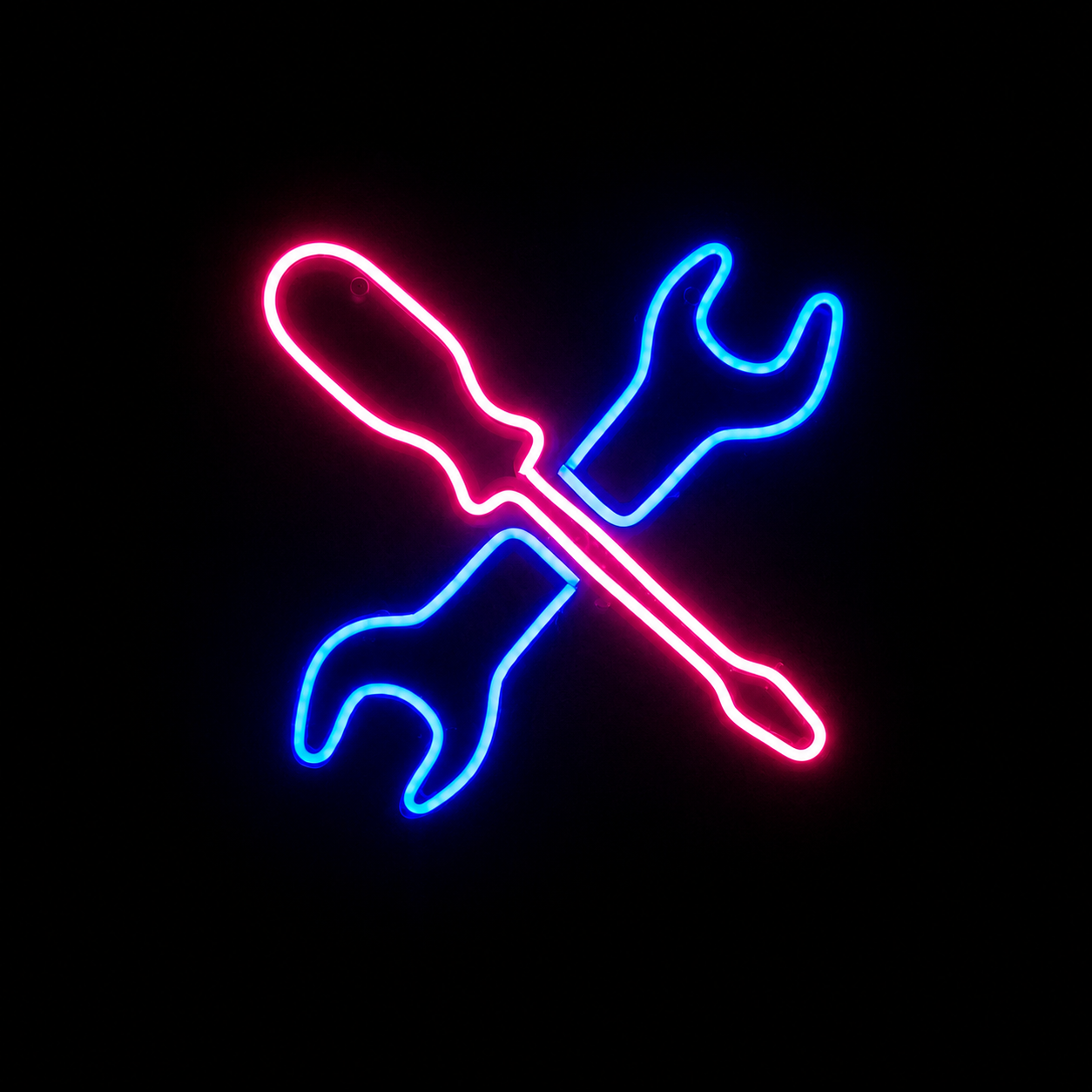 Cartel LED Neon “HERRAMIENTAS” - Iluminación Comercial