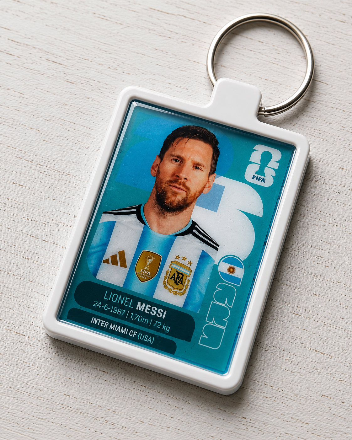Llavero figurita Selección Argentina