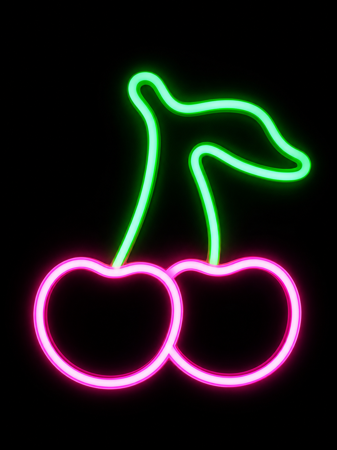 Cartel LED Neon “CEREZAS” - Iluminación Decorativa