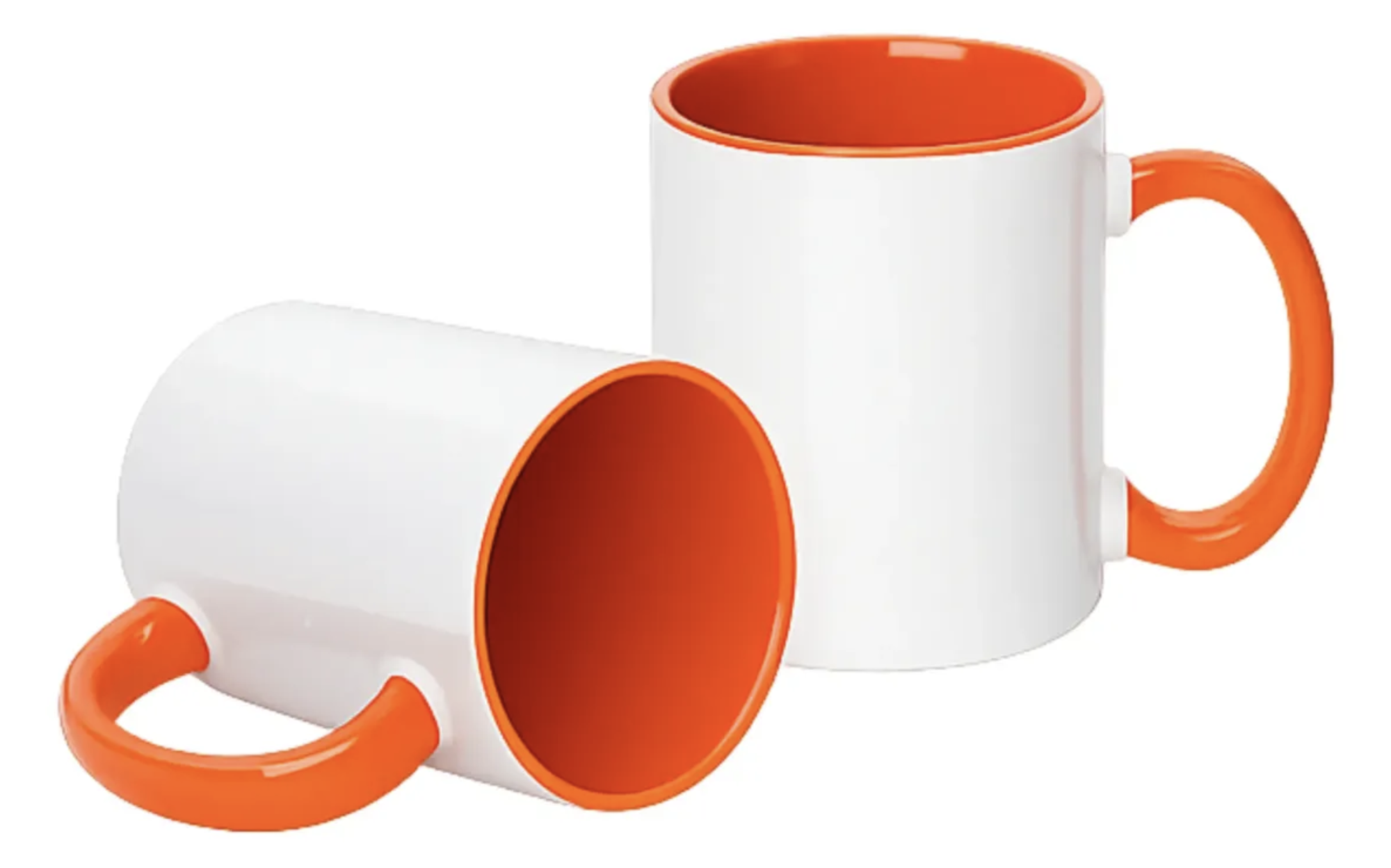 Taza de Cerámica con Interior y Asa de Color + sublimacion